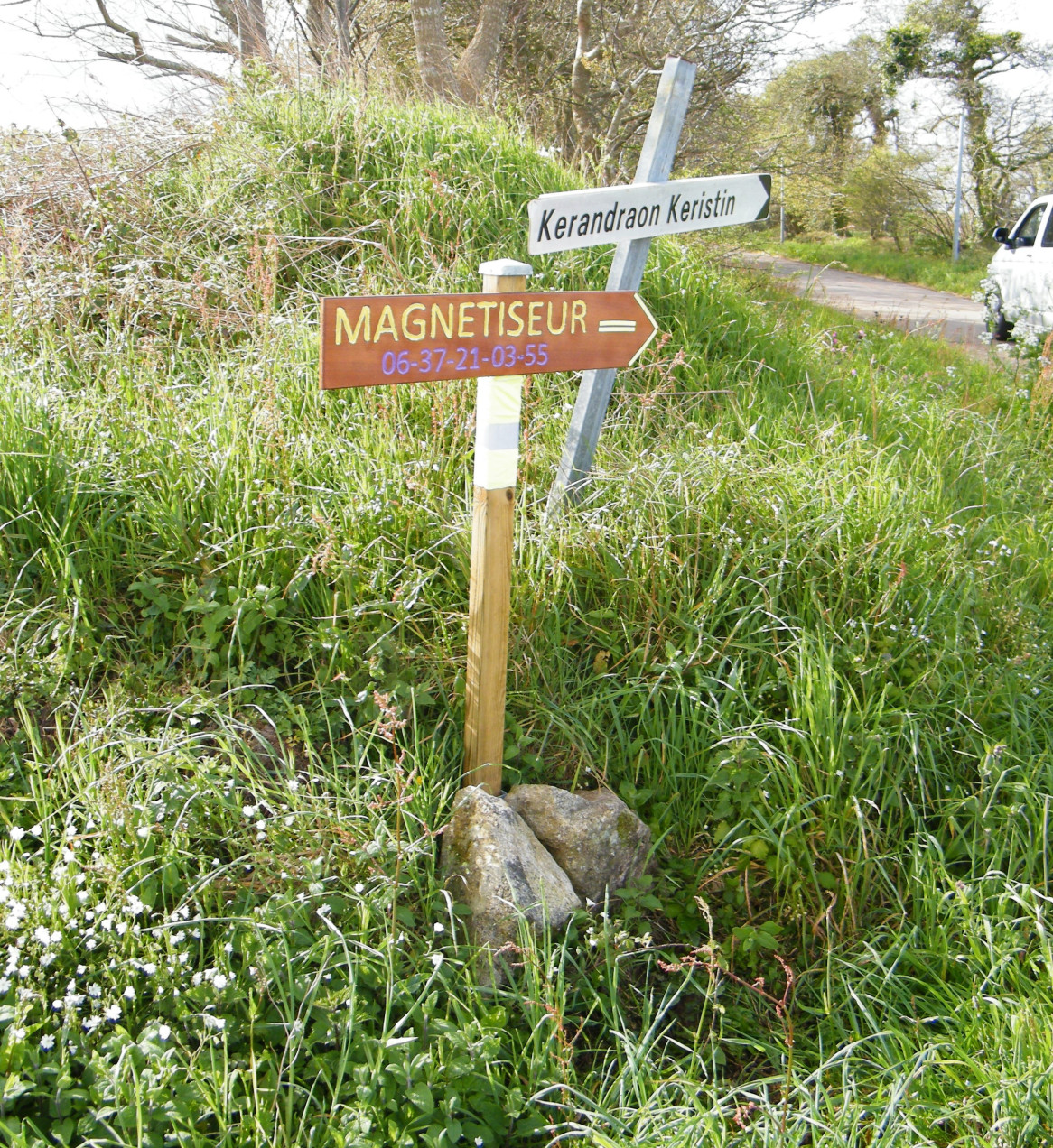 Méditation au "PONT DE LA JUMENT BLANCHE" à Plozevet / Landudec